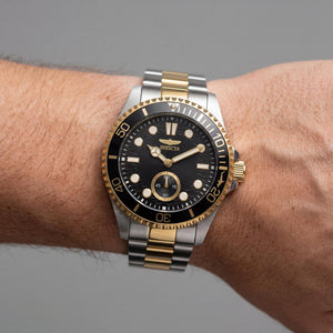 Invicta Pro Diver 49426 Unisex Watch — side view, Stainless Steel case 43mm