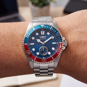 Invicta Pro Diver 49436 Unisex Watch — wrist wear, Stainless Steel band everyday timepiece
