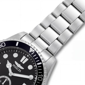 Invicta 49437 Unisex Watch — side view, Stainless Steel case 43mm