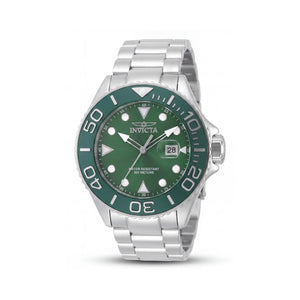 Invicta Pro Diver 49638 Green Stainless Steel Unisex Watch, 52mm