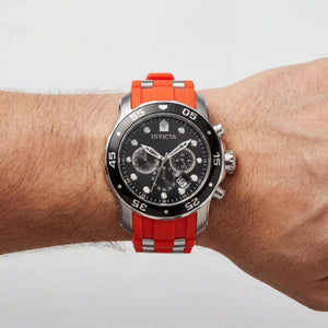 Invicta Pro Diver 49829 Unisex Watch — side view, Stainless Steel case 48mm