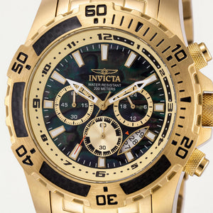 Invicta Pro Diver 49854 Unisex Watch — front view, Quartz movement 51mm