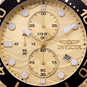 Invicta Pro Diver 50225 Unisex Watch — front view, Quartz movement 53mm