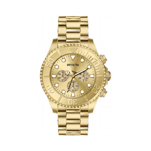 Invicta Pro Diver 50588 Gold Stainless Steel Unisex Watch, 47mm