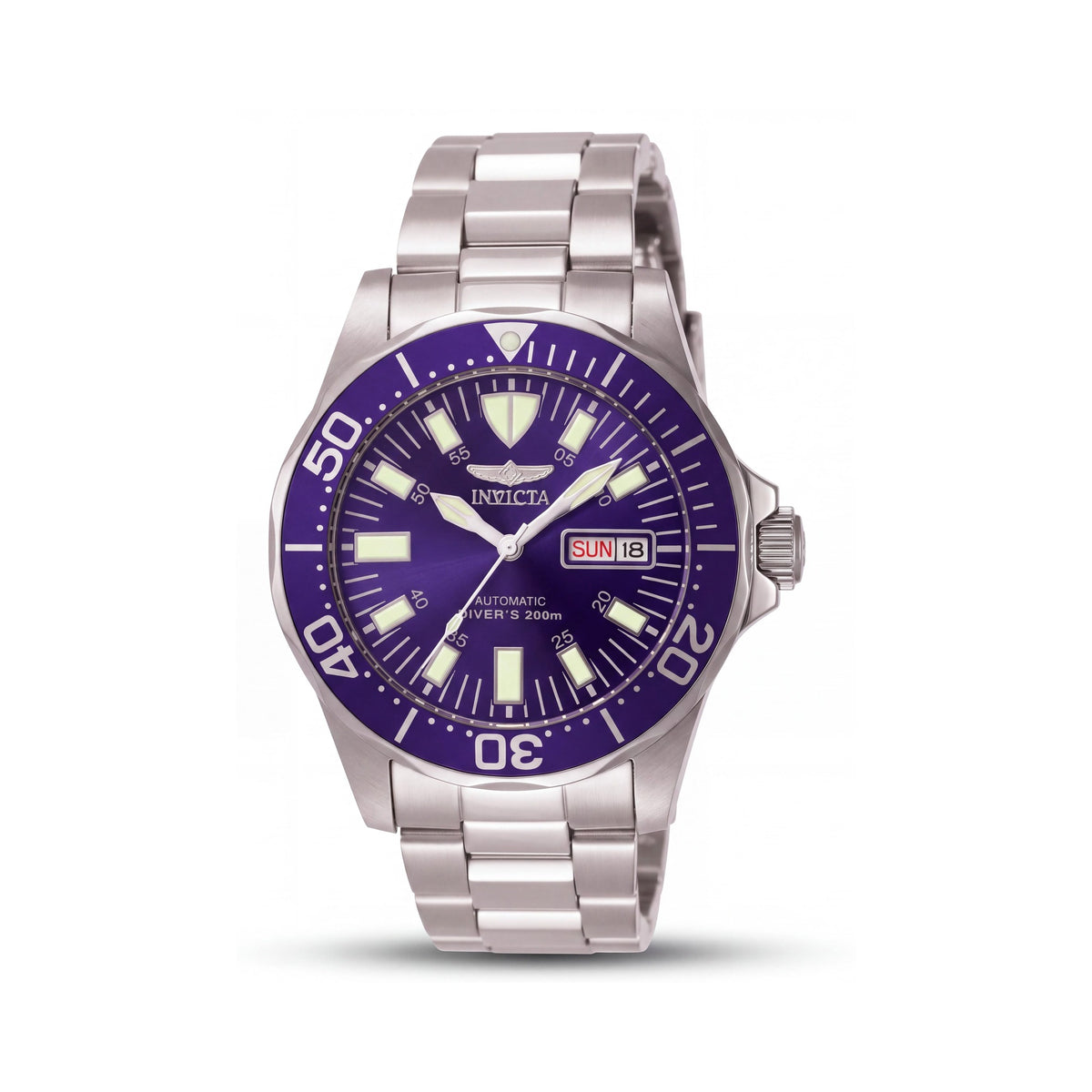 Invicta Pro Diver 7042 Men's Blue Automatic Watch, 40mm, Photo 1