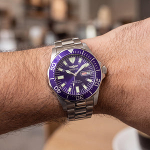 Invicta Pro Diver 7042 Men's Watch — wrist wear, Stainless Steel band everyday timepiece