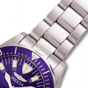 Invicta Pro Diver 7042 Men's Watch — side view, Stainless Steel case 40mm
