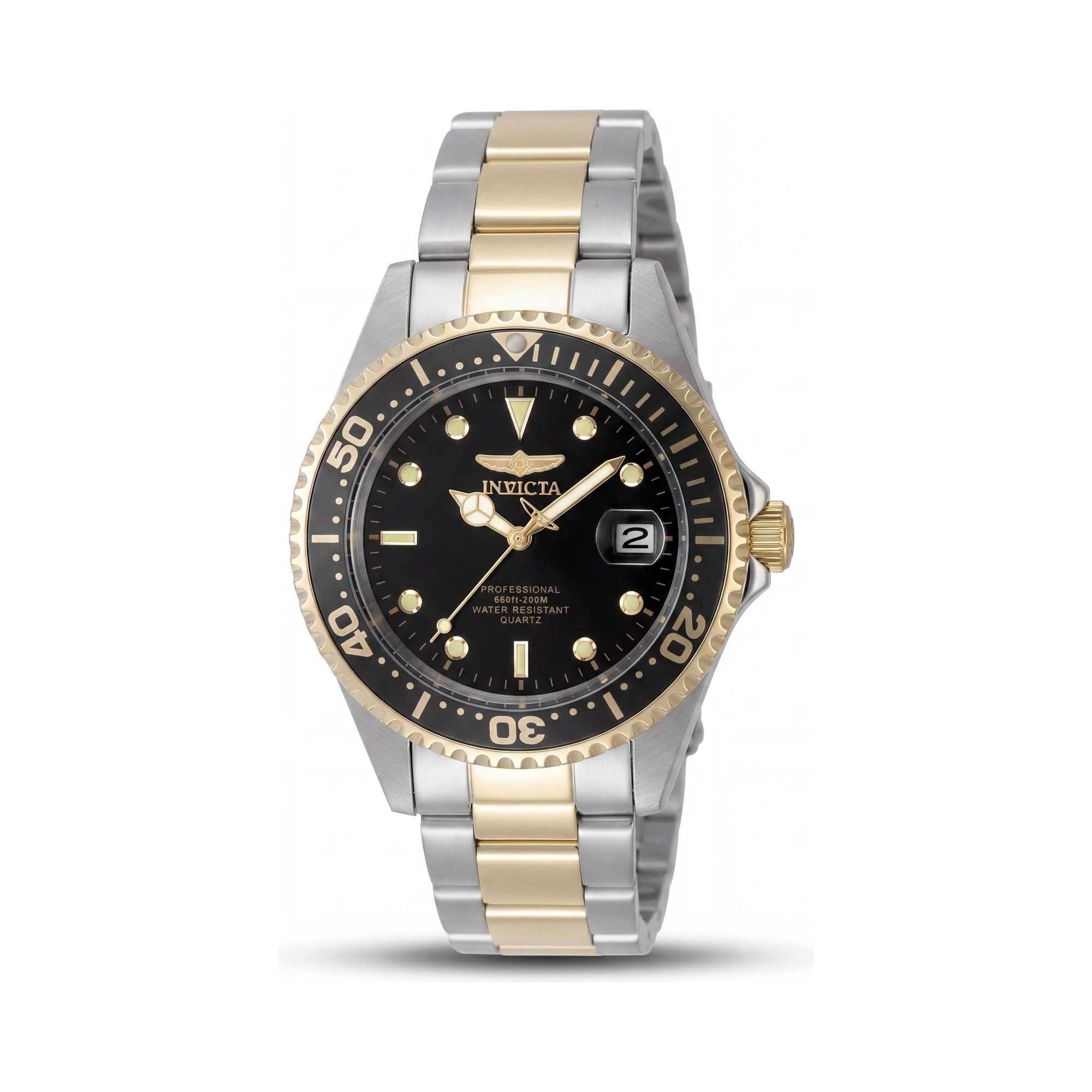 Invicta Pro Diver 8934OB Unisex Watch, Black Dial Stainless Steel 38mm, Photo 1