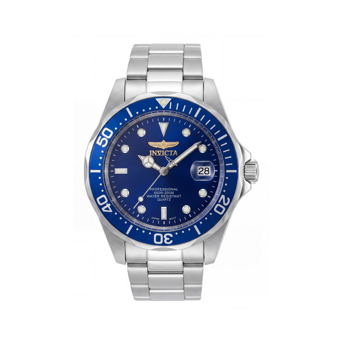 Invicta Pro Diver 9204 Unisex Silver Watch, 37mm, Photo 1