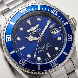 Invicta Pro Diver 9204OB Men's Watch — front view, Quartz movement 38mm