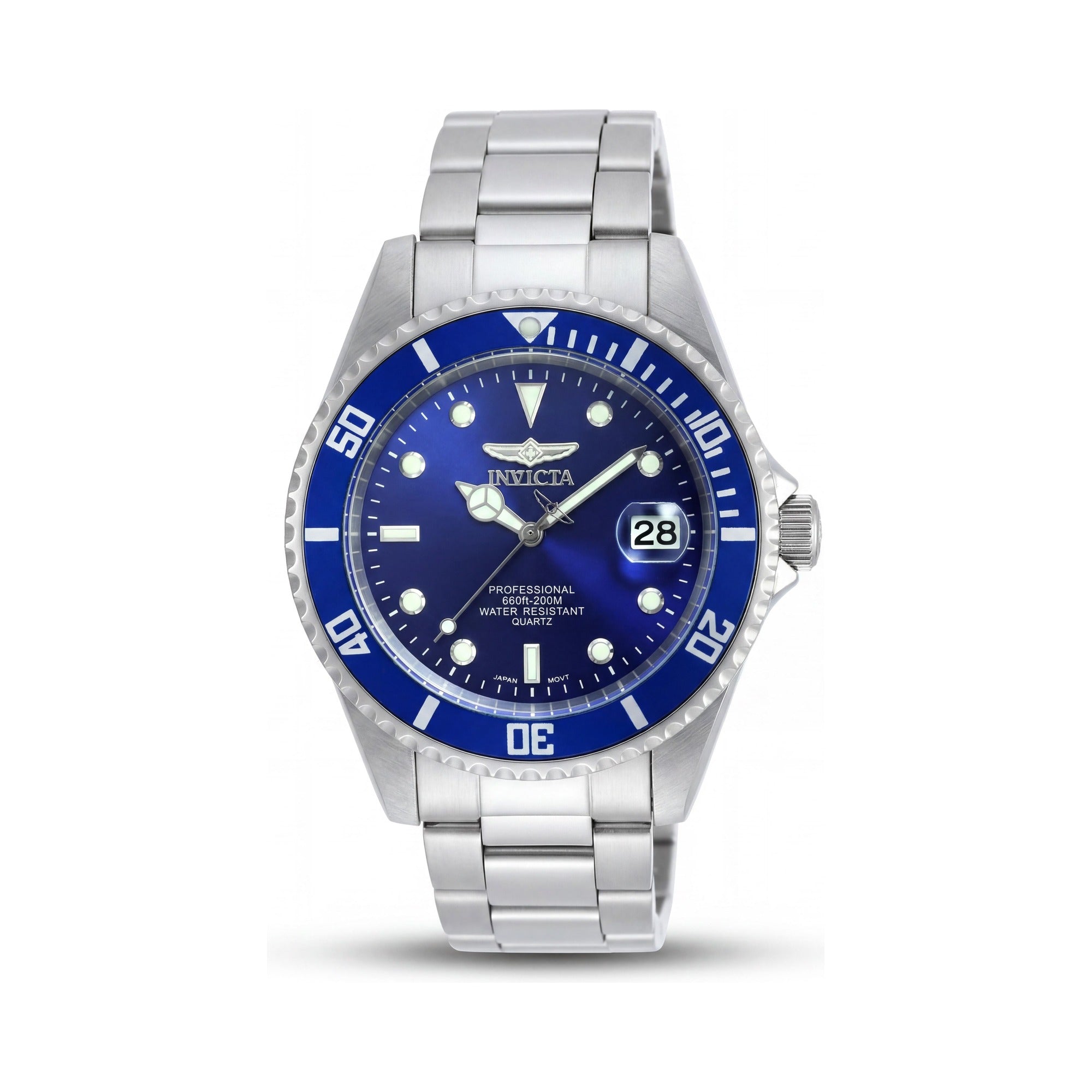 Invicta Pro Diver 9204OB Reloj de Hombre, Esfera Azul Acero Inoxidable 38mm, Photo 1