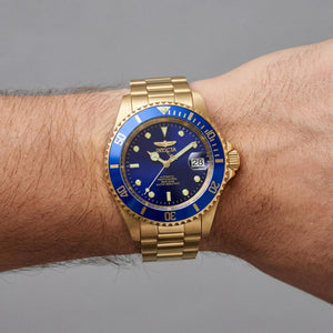 Invicta Pro Diver Men's Watch — side view, Stainless Steel case 40mm