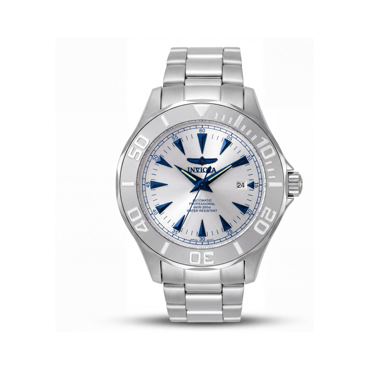 Invicta 7033 Pro Diver Ocean Ghost Unisex Silver Watch, 47mm, Photo 1