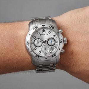 Invicta Pro Diver SCUBA 0071 Unisex Watch — side view, Stainless Steel case 48mm