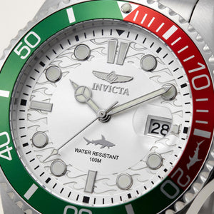 Invicta Pro Diver Men's Watch — front view, Quartz movement 43mm