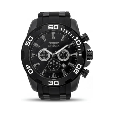 Invicta Pro Diver VD53 Black Dial Stainless Steel Men's Watch, 50mm