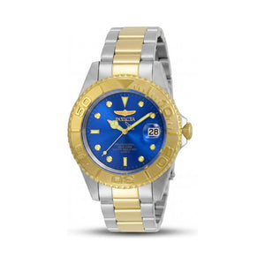 Invicta Quartz Watch,Diver Blue Dial Stainless Steel Men's Watch, 37mm