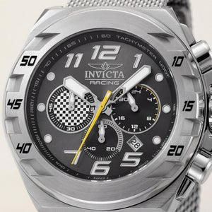 Invicta Racing 47201 Unisex Watch — front view, Quartz movement 48mm