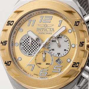Invicta Racing 47204 Unisex Watch — front view, Quartz movement 48mm