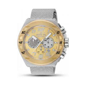 Invicta Racing 47204 Silver Stainless Steel Unisex Watch, 48mm