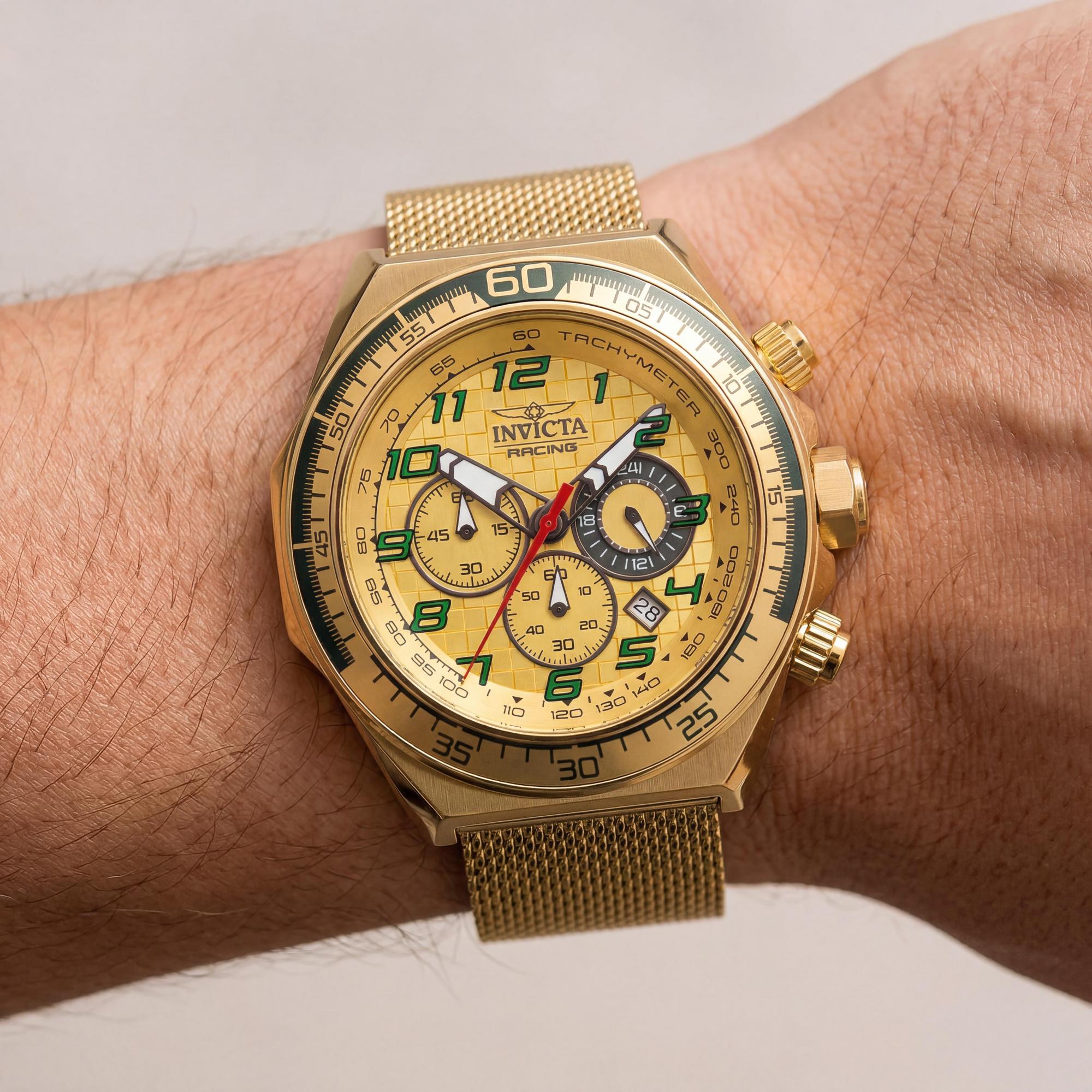 Invicta Racing 47902 Unisex Chronograph Watch, 50mm, Photo 3
