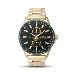 Invicta Racing 48870 Gold Stainless Steel Unisex Watch, 44mm