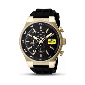 Invicta Racing 48875 Black Stainless Steel Unisex Watch, 44mm