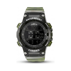 Invicta Racing 49049 Black Plastic Unisex Watch, 52mm