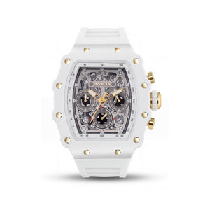 Invicta Racing 69700 White Stainless Steel Unisex Watch, 43mm