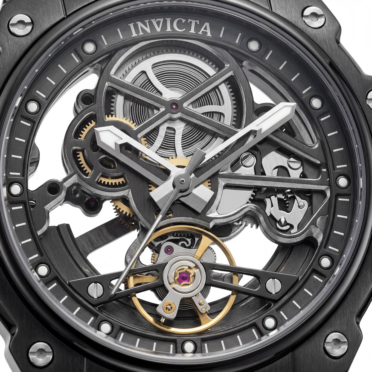 Invicta Rally 69003 Black Automatic Watch for Men, 43mm, Photo 2