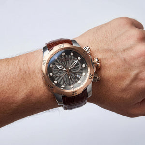 Invicta Reserve Venom 32958 Unisex Watch — side view, Stainless Steel case 54mm