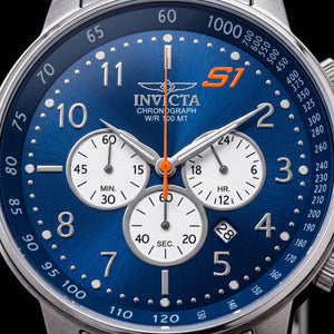 Invicta S1 Rally 23084 Men's Watch — front view, Quartz movement 40mm