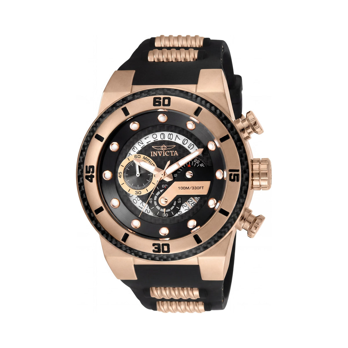 Reloj Cronógrafo de Oro para Hombre Invicta S1 Rally 24226, 51 mm, Photo 1