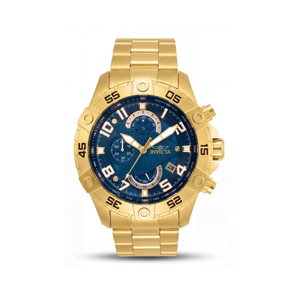 Invicta S1 Rally 26095 Unisex Gold Watch, 48mm, Photo 1