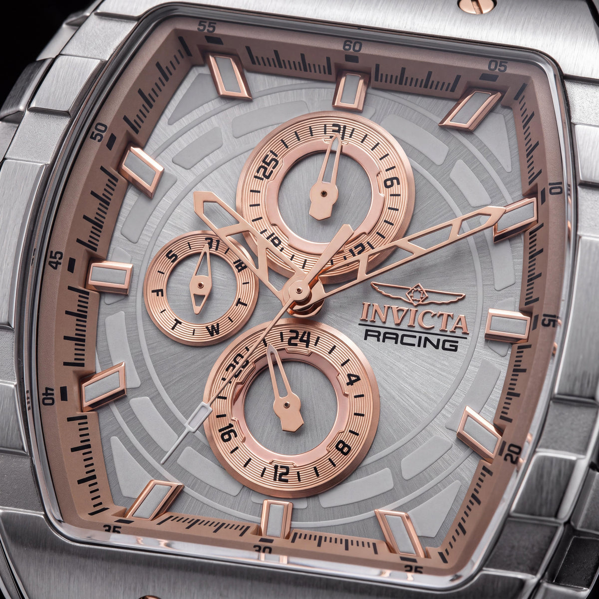 Reloj Invicta S1 Rally 50243 unisex plateado, 47 mm, Photo 2