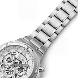 Invicta S1 Rally 50256 Unisex Watch — side view, Stainless Steel case 49mm
