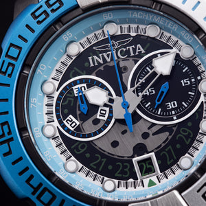 Invicta 44848 Unisex Watch — front view, Quartz movement 57mm