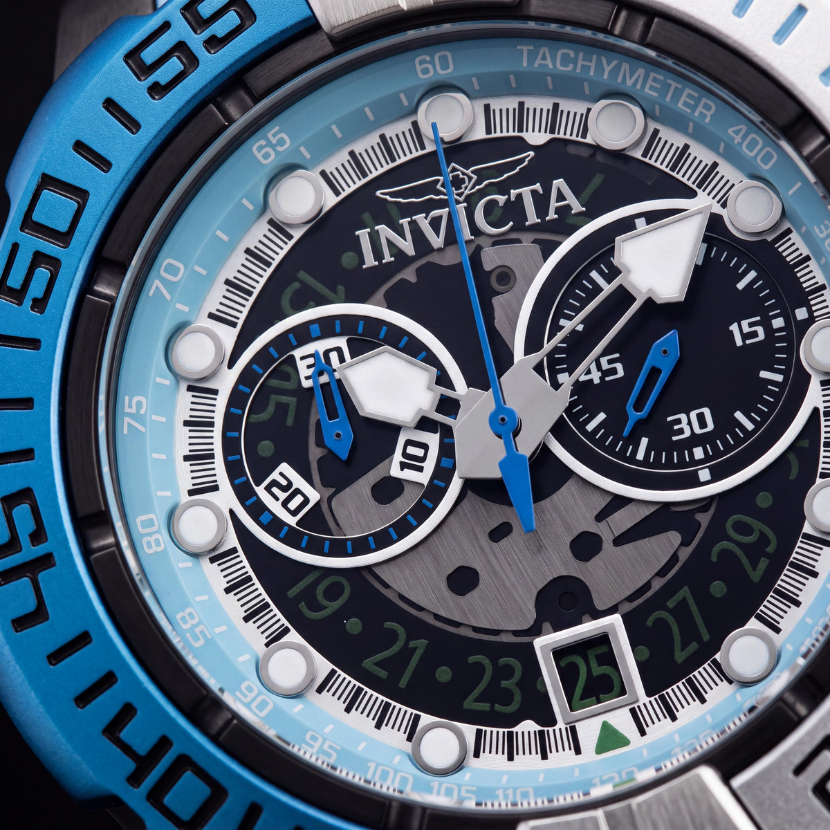 Invicta Sea Hunter 44848 Unisex Blue Watch, 57mm, Photo 2