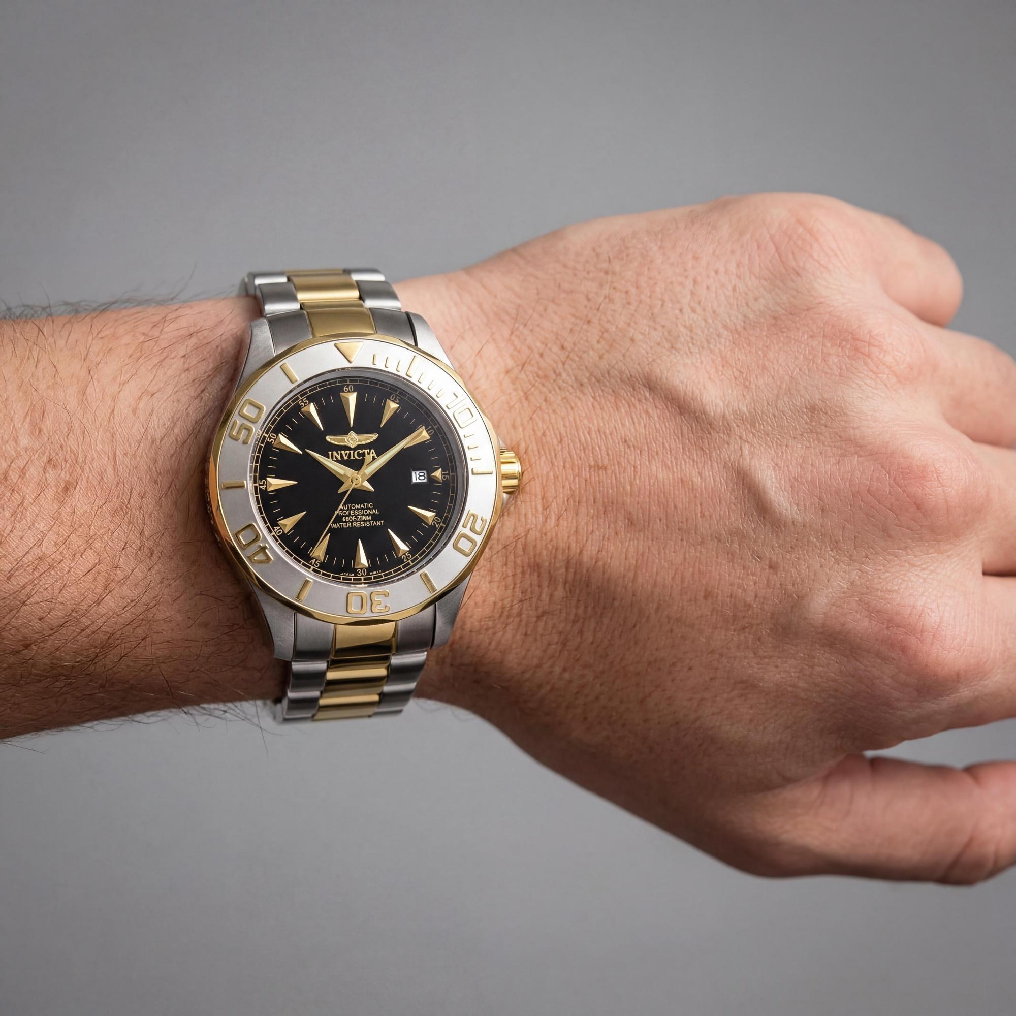 Invicta Signature 7037 Men's Automatic Watch, Black Dial 47mm, Photo 3