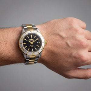 Invicta Signature 7037 Men's Watch — side view, Stainless Steel case 47mm