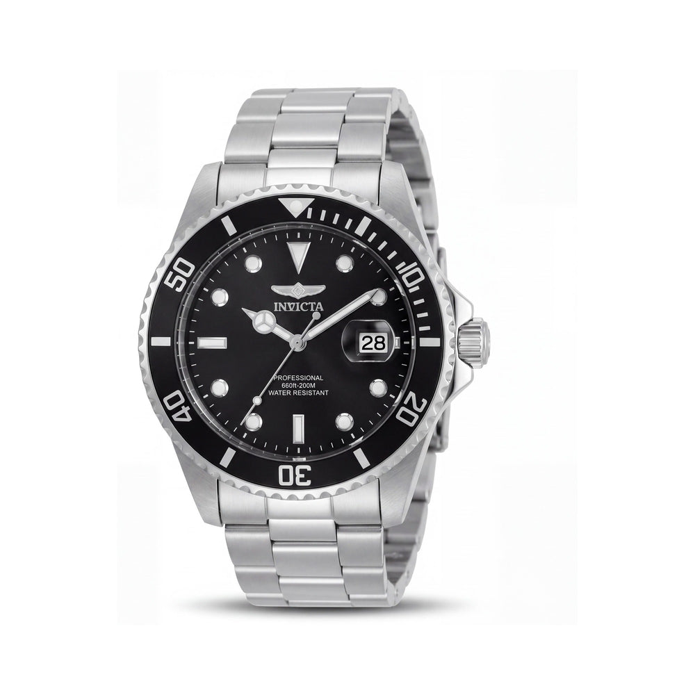 Invicta Silver Stainless Steel Men's Watch, 42mm