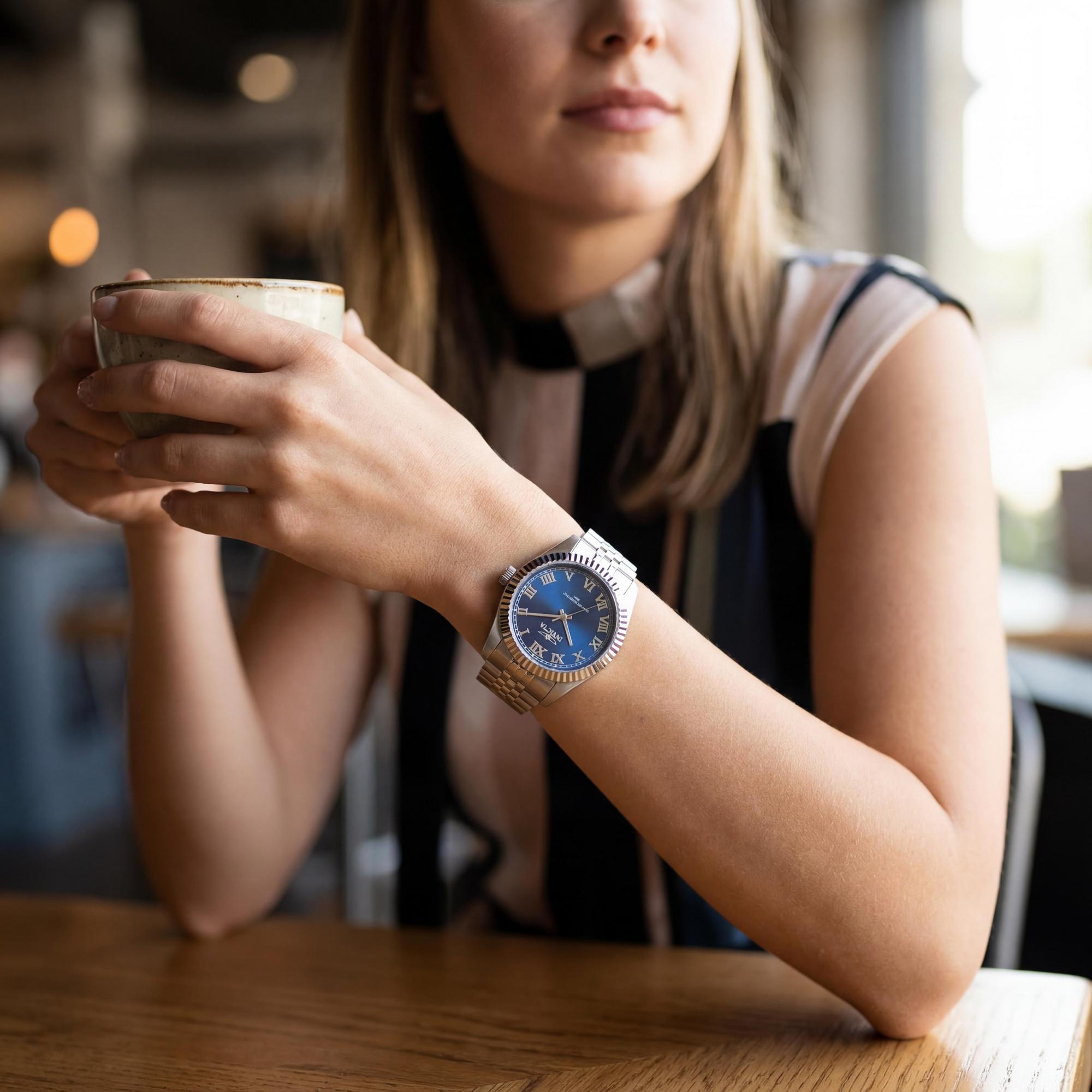 Invicta Specialty 47399 Reloj Unisex, Esfera Azul Acero Inoxidable 43mm, Photo 4