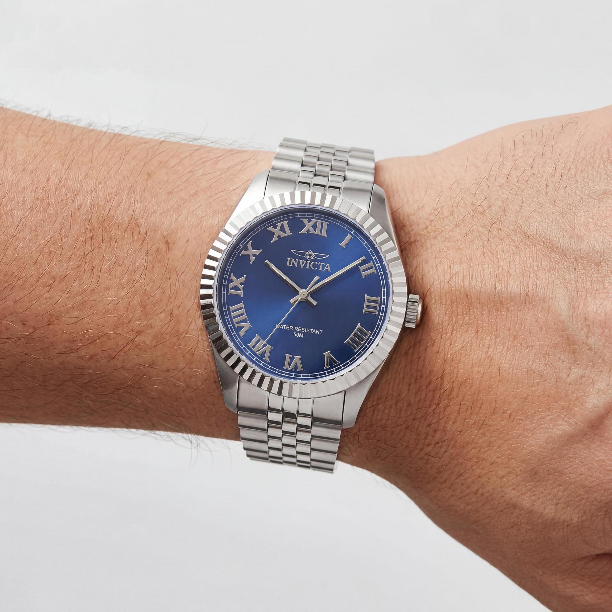 Invicta Specialty 47399 Reloj Unisex, Esfera Azul Acero Inoxidable 43mm, Photo 3