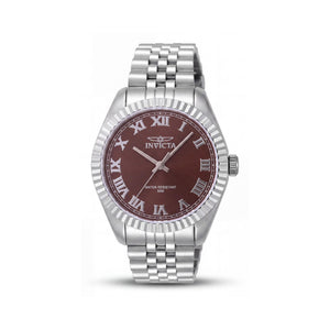 Invicta Specialty 47412 Silver Stainless Steel Unisex Watch, 36mm