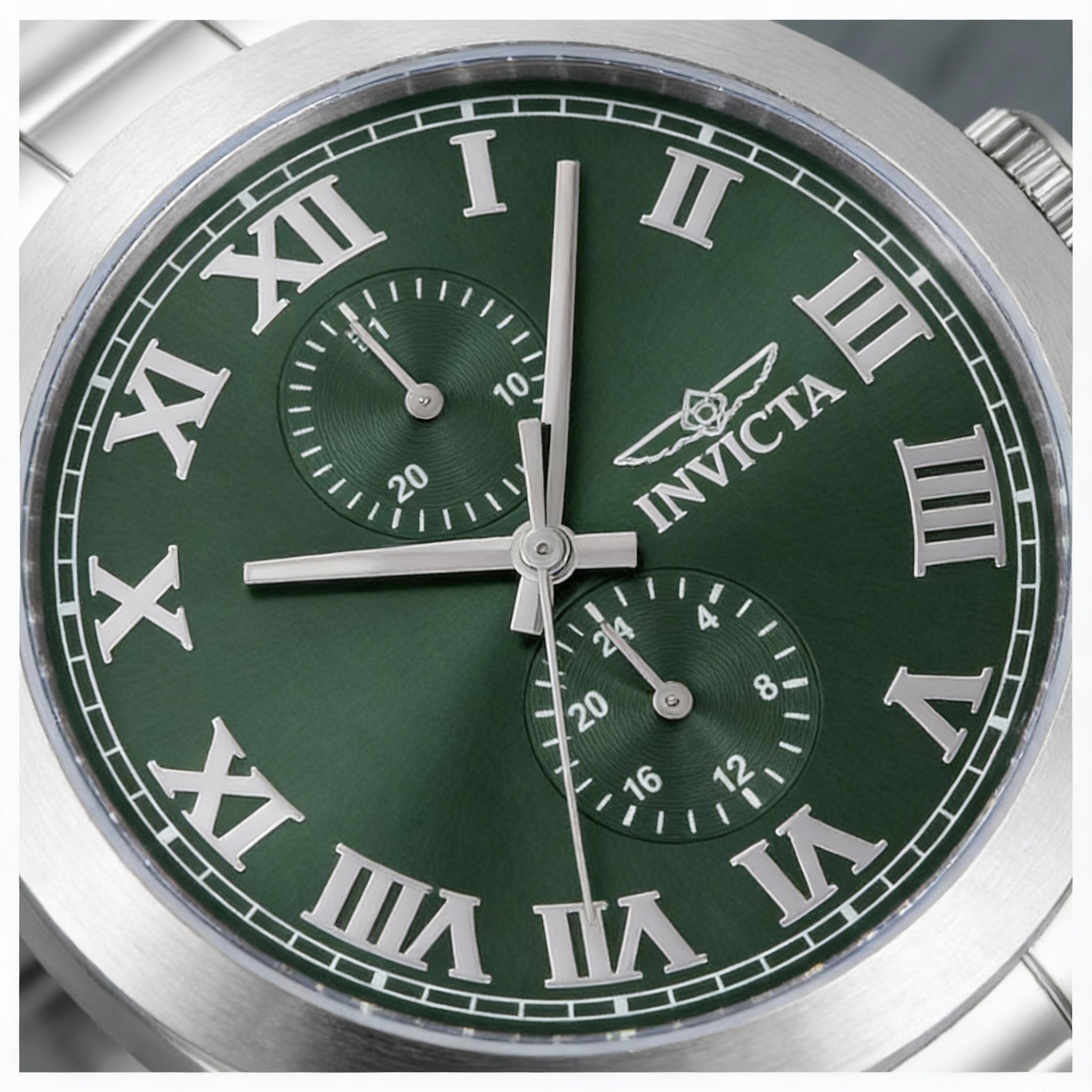 Invicta Specialty 47422 Unisex Chronograph Watch, Silver Dial 43mm, Photo 2