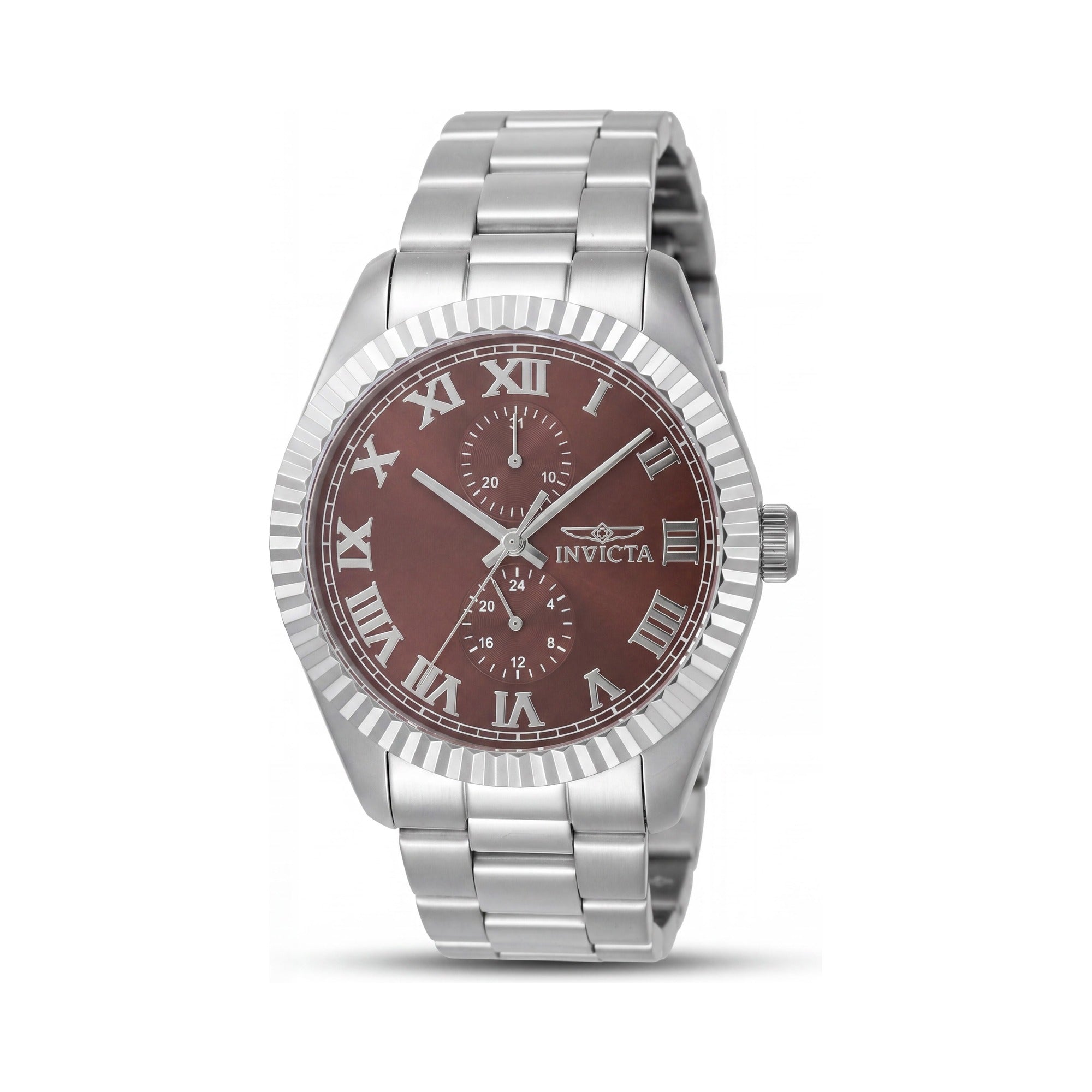 Invicta Specialty 47424 Reloj Cronógrafo Unisex, Esfera Plateada 43mm, Photo 1