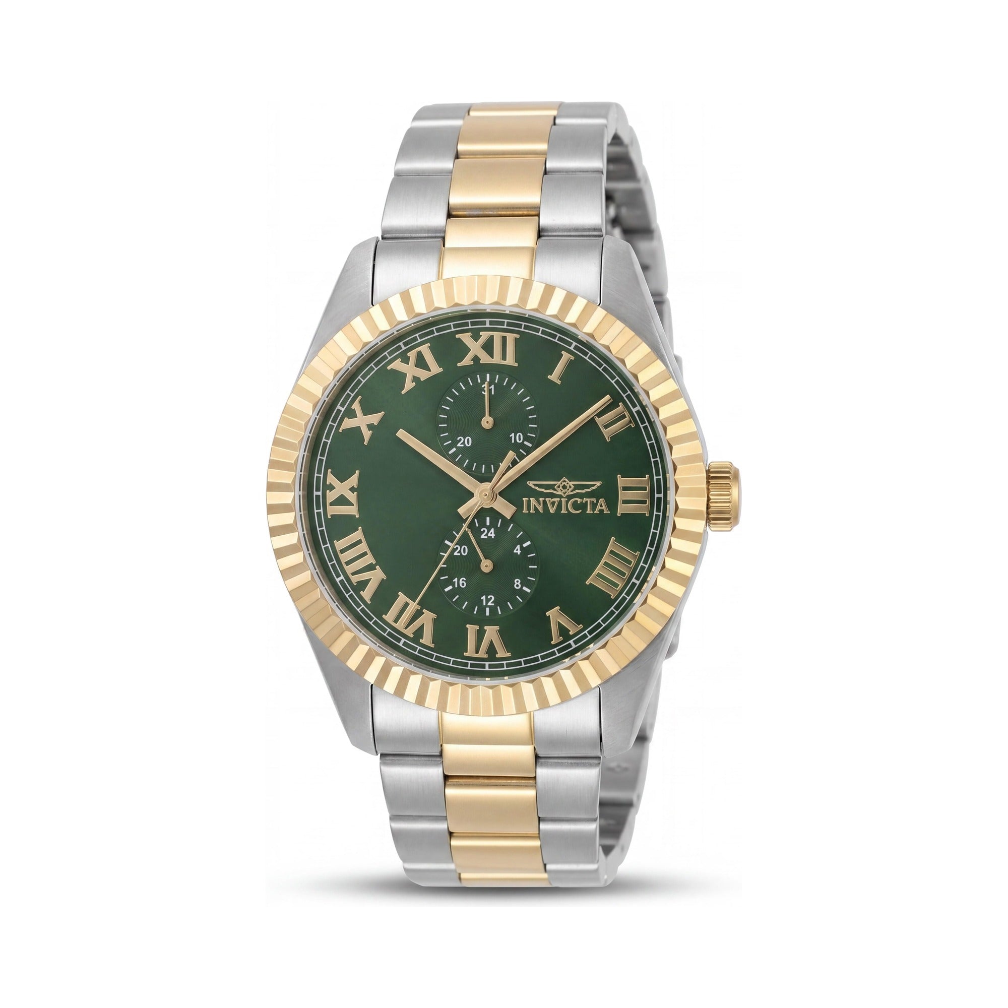 Invicta Specialty 47427 Unisex Chronograph Watch, Gold Dial 43mm, Photo 1