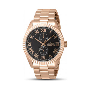 Invicta Specialty 47432 Gold Dial Stainless Steel Unisex Watch, 43mm