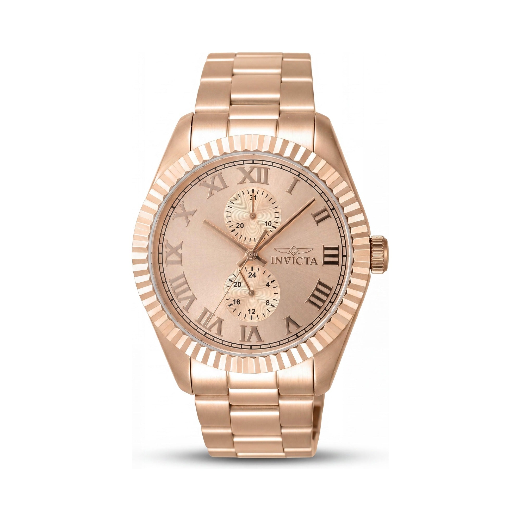 Invicta Specialty 47433 Unisex Chronograph Watch, Gold Dial 43mm, Photo 1