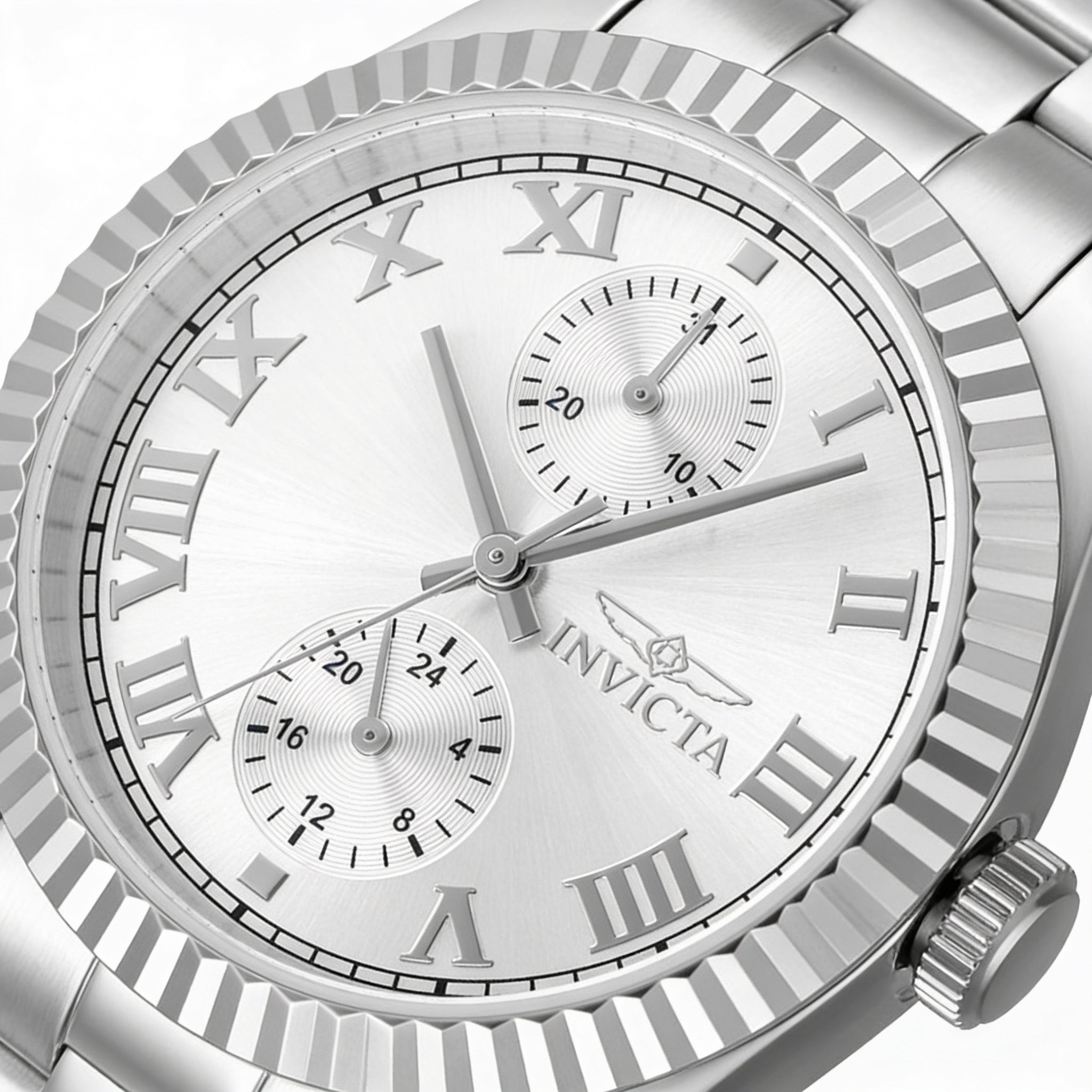 Invicta Specialty 47435 Unisex Watch, Silver Dial Stainless Steel 36mm, Photo 2